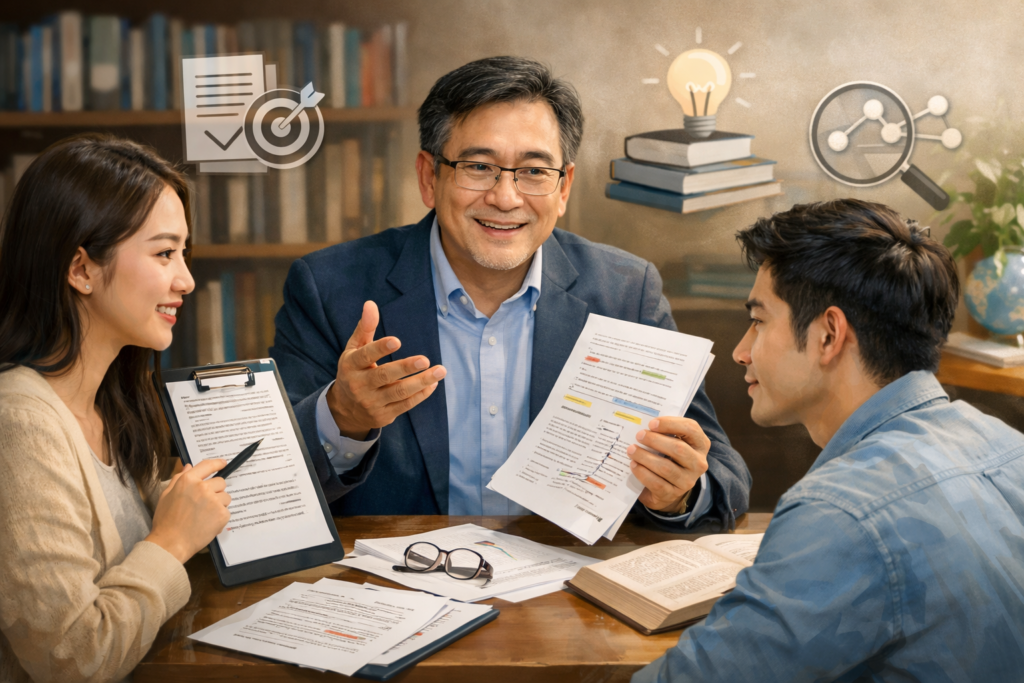 ประเมินหัวข้อวิทยานิพนธ์เบื้องต้น